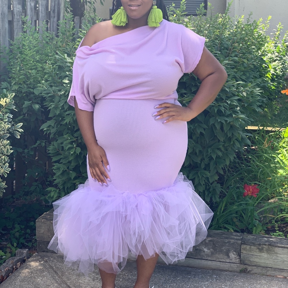Lavender dress
